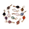 Natural & Synthetic Mixed Stone Pendants G-Q606-30KCG-1