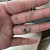 Stainless Steel Charm Anklets for Women WG18C2B-37-1