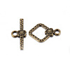 Tibetan Style Toggle Clasps TIBEB-A101564-AB-FF-1