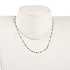 304 Stainless Steel Link Chain Necklaces NJEW-JN03084-01-5