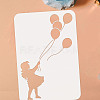 Plastic Drawing Painting Stencils Templates DIY-WH0396-193-3