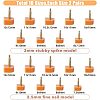 36 Pairs 18 Style Rubber & Iron High Heeled Shoes Replacement Tips FIND-FH0005-39-2