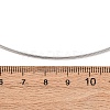 1.5MM 201 Stainless Steel Wire Choker Necklace NJEW-Z098-02P-2