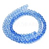 Transparent Painted Glass Beads Strands X1-DGLA-A034-T3mm-A01-5