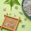 100Pcs 10 Styles Tibetan Style Alloy Pendants TIBEP-CJ0002-45-5