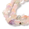 Raw Rough Natural Mixed Gemstone Beads Strands G-B065-C09-4