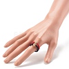 Braided Nylon Thread Finger Ring RJEW-JR00364-02-4