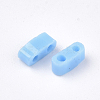 2-Hole Opaque Glass Seed Beads SEED-S023-05D-2