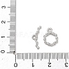 Brass Toggle Clasp KK-D289-53C-P-4