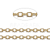 Brass Cable Chains X-CHC-034Y-G-1