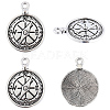 50Pcs Tibetan Style Alloy Pendants FIND-SC0021-16A-7