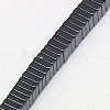 Electroplate Non-magnetic Synthetic Hematite Heishi Beads Strands G-J171A-2x2mm-03-3