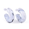 Acrylic Stud Earrings EJEW-JE03484-02-1
