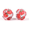 Fruit Round Resin Beads RESI-T059-03C-1