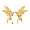 304 Stainless Steel Stud Earrings EJEW-Q027-01G-2
