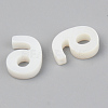 Natural Freshwater Shell Beads SSHEL-R048-005-06-2