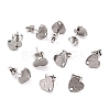 304 Stainless Steel Stud Earring Findings STAS-I183-06A-P-1