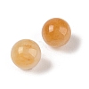 Natural Topaz Jade No Hole Sphere Beads G-K353-04A-17-2