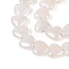 Electroplate Natural Quartz Crystal Beads Strands G-T144-40-3