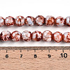 Baking Paint Glass Beads Strands X-DGLA-N003-8mm-A03-4