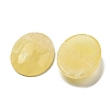 Natural Yellow Jade Cabochons G-C115-01B-14-2