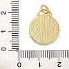 Brass Enamel Pendants X-KK-K339-04A-G-3