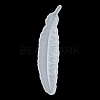 Feather Shape Bookmark DIY Silicone Molds DIY-K071-03-4