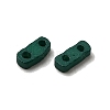 2-Hole Baking Paint Glass Seed Beads SEED-S023-17A-14-2