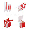 Magibeads 60 Sets 6 Colors Square Foldable Creative Paper Gift Box CON-MB0001-06-4