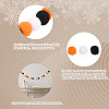 4Pcs Pom Pom Ball with Polyester Cord Hanging Banners AJEW-CP0009-76A-6