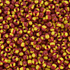 8/0 Two Tone Opaque Glass Seed Beads SEED-T006-01B-A06-3