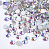 Glass Flat Back Rhinestone Cabochons RGLA-S002-20SS-15-2