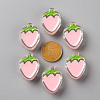 Transparent Enamel Acrylic Beads TACR-S155-003E-3