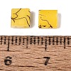 2-Hole Drawbench Glass Seed Beads SEED-S023-43C-02-3
