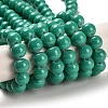 Painted Glass Bead Strands DGLA-S071-8mm-B31-2