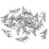 Tibetan Style Alloy Howling Wolf Pendants LS-LF1753Y-NF-2