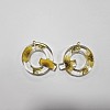 Transparent Epoxy Resin Pendants CRES-YW0002-12Q-1