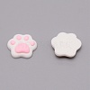Opaque Resin Cabochons RESI-WH0021-05B-1