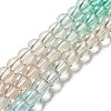 Dyed & Heated Synthetic Quartz Beads Strands G-P502-01A-M-2