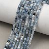 Natural Devil Blue Aquamarine Beads Strands G-NH0073-C01-3mm-1
