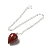 Natural Red Jasper Dowsing Pendulums G-R492-01S-10-2