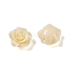 Synthetic Coral 3D Flower Rose Beads CORA-A005-14mm-21-2