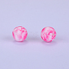 Printed Round Silicone Focal Beads SI-JX0056A-34-1