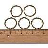 Tibetan Style Linking Rings PALLOY-A017-AB-FF-4