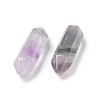 Natural Fluorite Double Terminal Pointed Pendants G-C007-02B-09-3