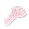 Acylic Pendant with Glitter Powder X1-OACR-H035-01C-2