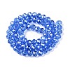 Electroplate Glass Beads Strands EGLA-A044-T8mm-A14-3