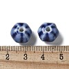 Vintage Porcelain Pumpkin Beads PORC-L080-H-4