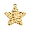 304 Stainless Steel Pendants STAS-P417-04B-G-1