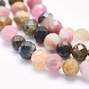 Natural Tourmaline Beads Strands G-O166-27-4mm-3